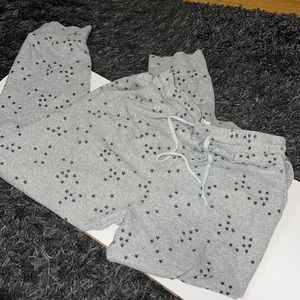 Star Patterned Joggers